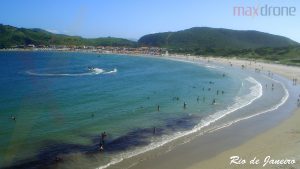 Imagem de drone de Praia do Rio de Janeiro