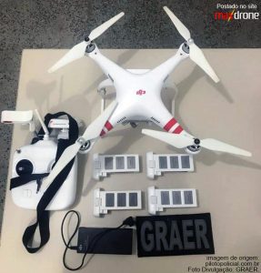 Piloto de Drone preso e equipamento apreendido