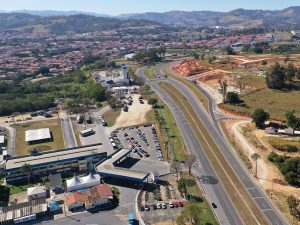 Acesso da obra em Amparo - SP