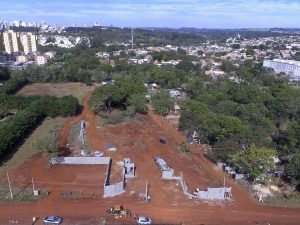 Acompanhamento de obras com drone em Ribeirão Preto - SP
