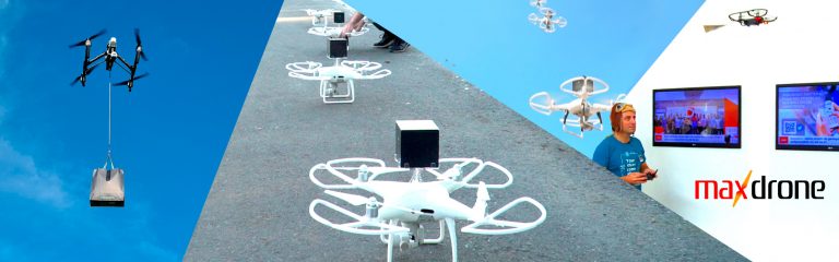 Ação de Marketing com drone