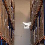 contagem de inventario com drone