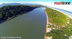 Filmagem aérea em Bertioga