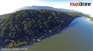 Foto aérea em Bertioga SP