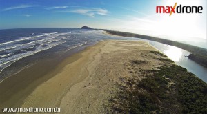 Foto com drone em Guarujá SP